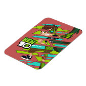 ベン10ワイルドビンDNA変換 マグネット (左側)