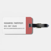 ベン10ワイルドビンDNA変換 ラゲッジタグ (裏面横)