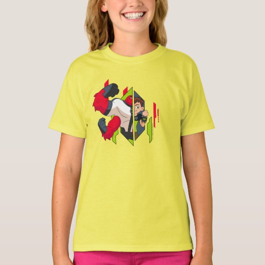 ベン10四つの腕のDNA変換 Tシャツ (正面)