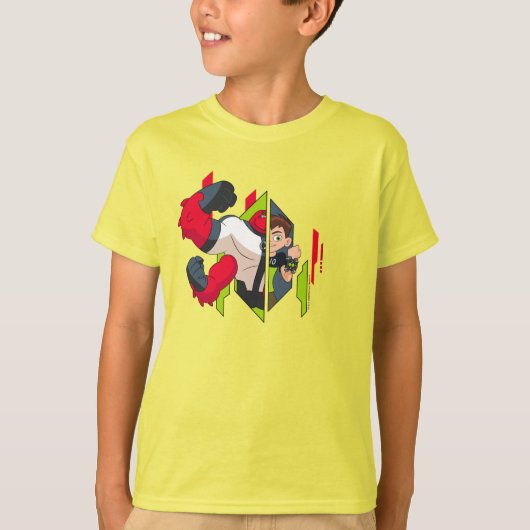 ベン10四つの腕のDNA変換 Tシャツ (正面)