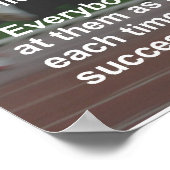 ベン・カーソン博士の引用文の逆境のポスター ポスター (角)