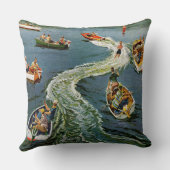 ベン・キンバリー・ピンで目を覚ます クッション (裏面)