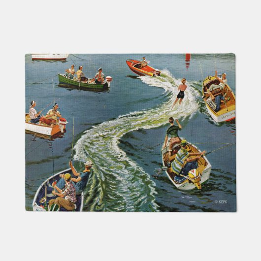 ベン・キンバリー・ピンで目を覚ます ドアマット (正面)