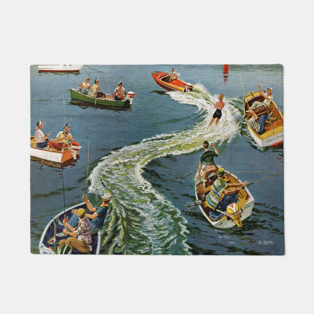 ベン・キンバリー・ピンで目を覚ます ドアマット (正面)