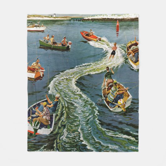 ベン・キンバリー・ピンで目を覚ます フリースブランケット (正面)