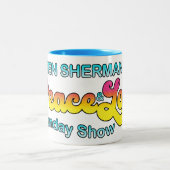 ベン・シャーマンの平和と愛の日曜日のショー ツートーンマグカップ (中央)