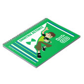 ベン・テニーソン陸上競技グラフィック ノートブック (左側)