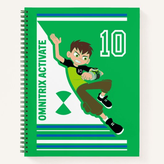 ベン・テニーソン陸上競技グラフィック ノートブック (正面)