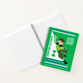 ベン・テニーソン陸上競技グラフィック ノートブック (内部)