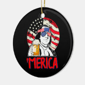 ベン・ドラン祝キンは4日の喜びだ セラミックオーナメント (左)