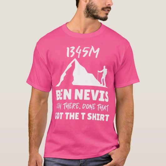 ベン・ネイビスがTシャツ得を着てたのよ Tシャツ (正面)