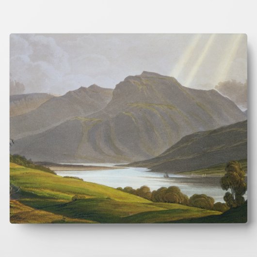 ベン・ネイビスプレート十二世、「グランピアンの風景」 フォトプラーク (正面)