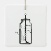 ベン・フランクリン有罪 セラミックオーナメント (裏面)