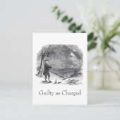 ベン・フランクリン有罪 ポストカード (スタンド正面)