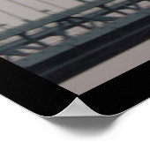 ベン・フランクリン・ブリッジ・アンダーフォグ ポスター (角)