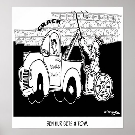 ベン・ホアが曳航する ポスター (正面)