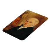 ベン・マーシャルポートレート(1767年~1835年)(canva油) マグネット (左側)