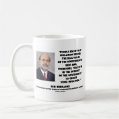 ベンBernankeのインフレーションは価値Govtの実質の負債を腐食させます コーヒーマグカップ (左)