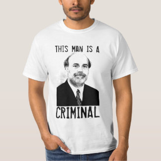ベンBernankeは刑事Tシャツです Tシャツ