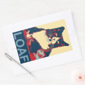 ベンfor Prez TuxedoTrioスタンプ 長方形シール (封筒)