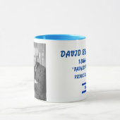 ベンGurionのデイヴィッドイスラエル共和国のマグ マグカップ (中央)