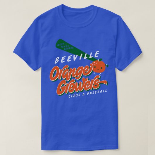 ベヴィルオレンジグローワーズ Tシャツ (デザイン正面)