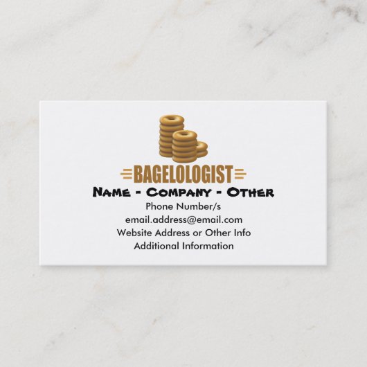 ベーおもしろいグル 名刺 (正面)