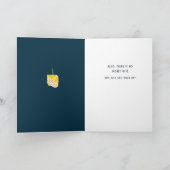 ベーおもしろいテッド誕生日カード – お金なし カード (内部)