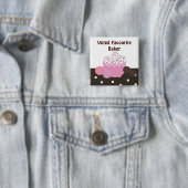 ベーお気に入りのカー 缶バッジ (インサイチュ)