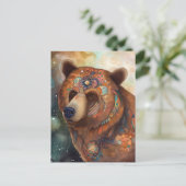 ベーお洒落マカラフル ポストカード (スタンド正面)