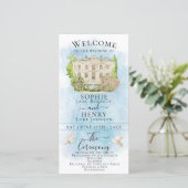 ベーエレガントスファウンテンドーヴラグジュアリー結婚式 プログラム (スタンド正面)