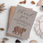 ベーエレガントブシャワーありがとう サンキューカード