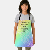 ベーカインスパイアーは滅多に綺麗なレインボーキッズエプロン エプロン (インサイチュ)