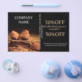 ベーカズデザートスイーツキャンディーショコラ チラシ (シングル)