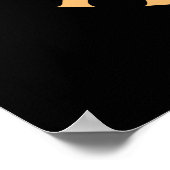 ベーカリーおもしろいパイ愛好家ワードアート ポスター (角)