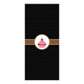 ベーカリーお洒落カップケーキトウペラックカード ラックカード (裏面)