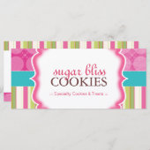 ベーカリーかわいらしギフト券 (正面/裏面)