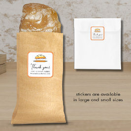 ベーカリーご注文ありがとうございます スクエアシール