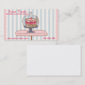 ベーカリーとケーキデザインスウィートトリート 名刺 (正面/裏面)