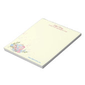 ベーカリーとペストリーパーソナライズされたショップ ノートパッド (回転)