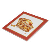 ベーカリーのアップルパイホームビジネスの創作 タイル (側面)