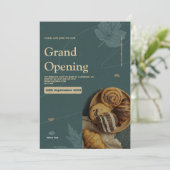 ベーカリーのグランドオープニング招待状 シーズンカード (スタンド正面)