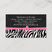 ベーカリーのデザート 名刺 (裏面)