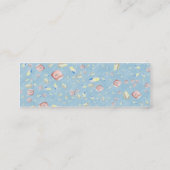 ベーカリーのプロフィールカード スキニー名刺 (裏面)