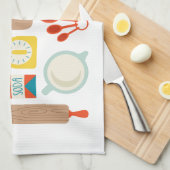 ベーカリーの供給 キッチンタオル (四つ折り)