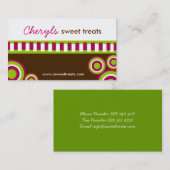 ベーカリーの名刺 名刺 (正面/裏面)