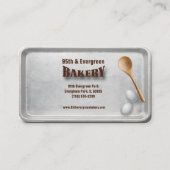 ベーカリーの名刺 名刺 (裏面)