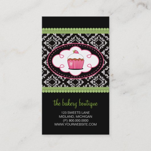 ベーカリーの名刺 名刺 (正面)