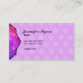 ベーカリーの名刺 名刺 (裏面)