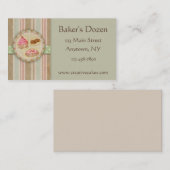 ベーカリーの名刺 名刺 (正面/裏面)